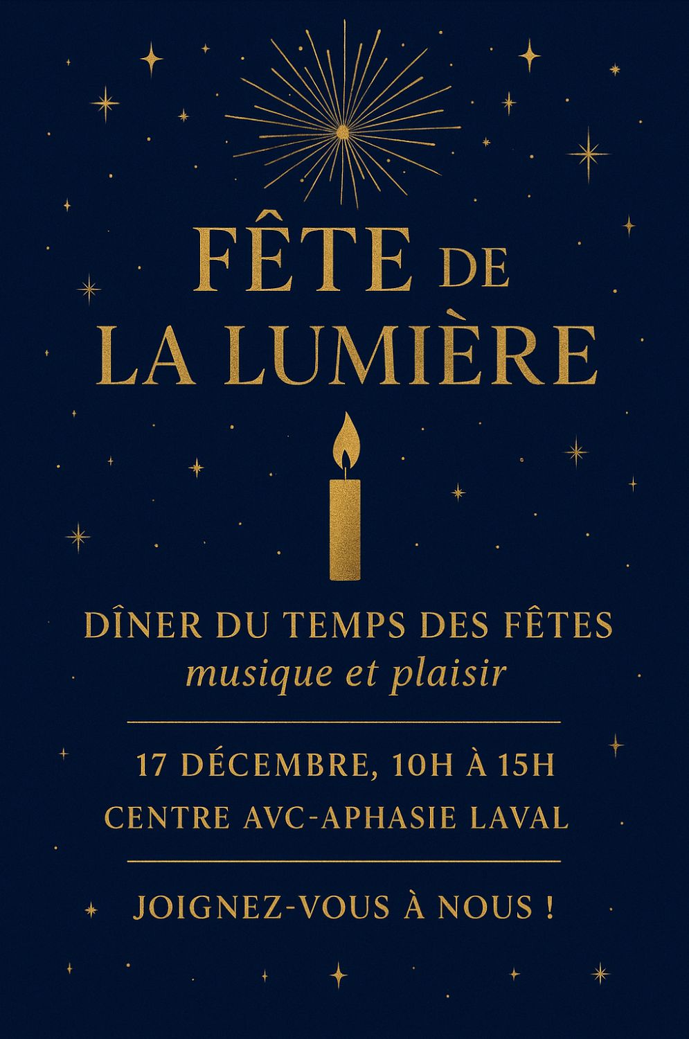 Fête de Noël du 17 décembre 2025