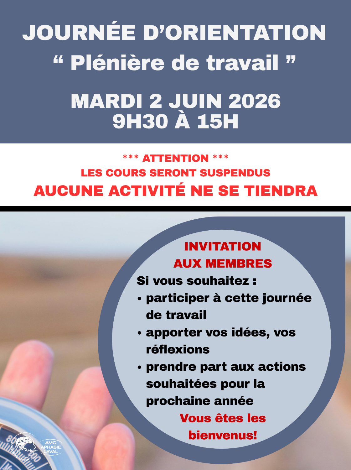 Journée d'orientation 2026