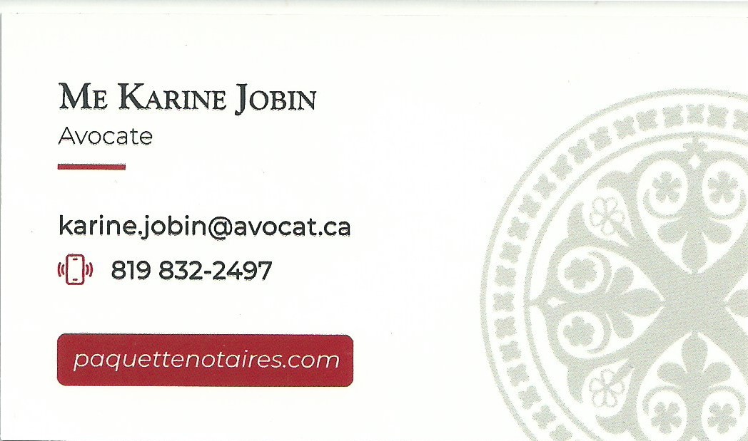 Me Karine Jobin, avocate