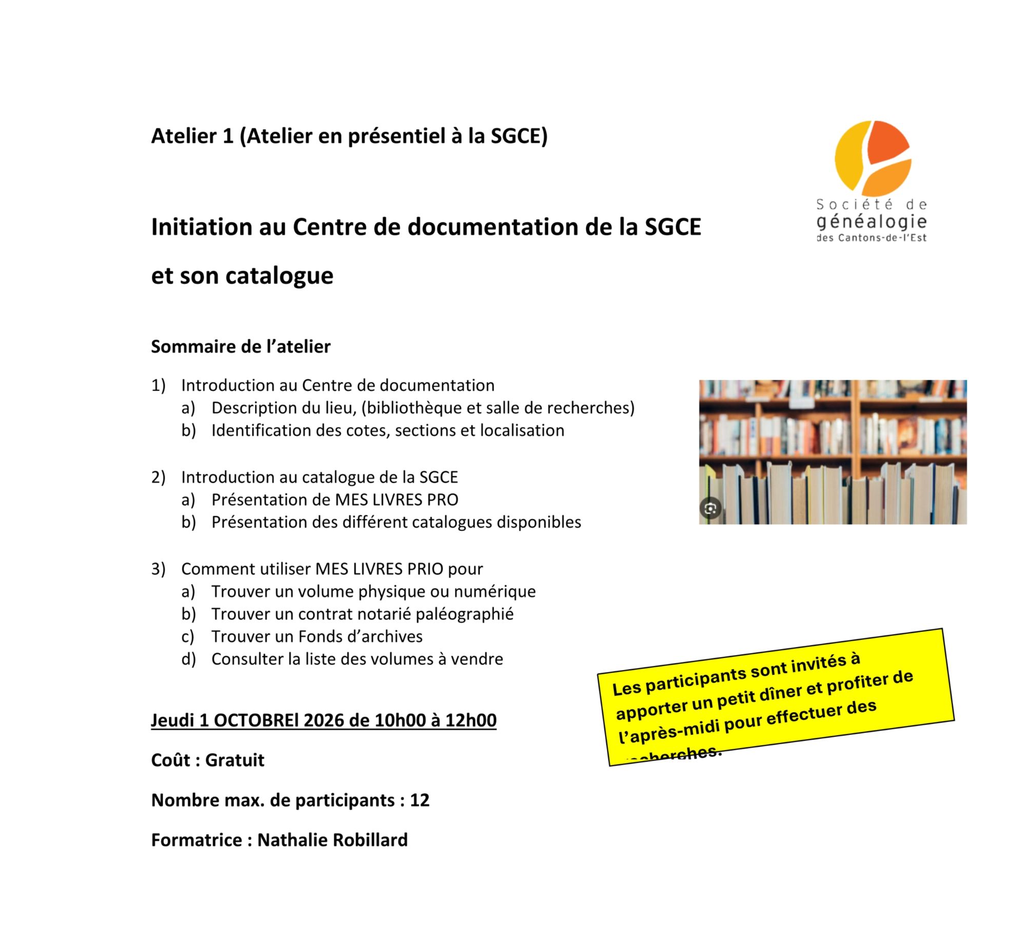 Atelier 1- Initiation au centre de docs & catalogue (tous)
