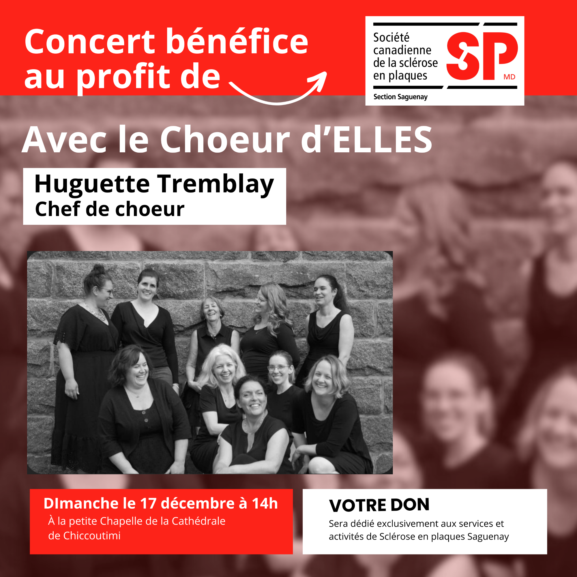 Concert avec le Choeur d'ELLES