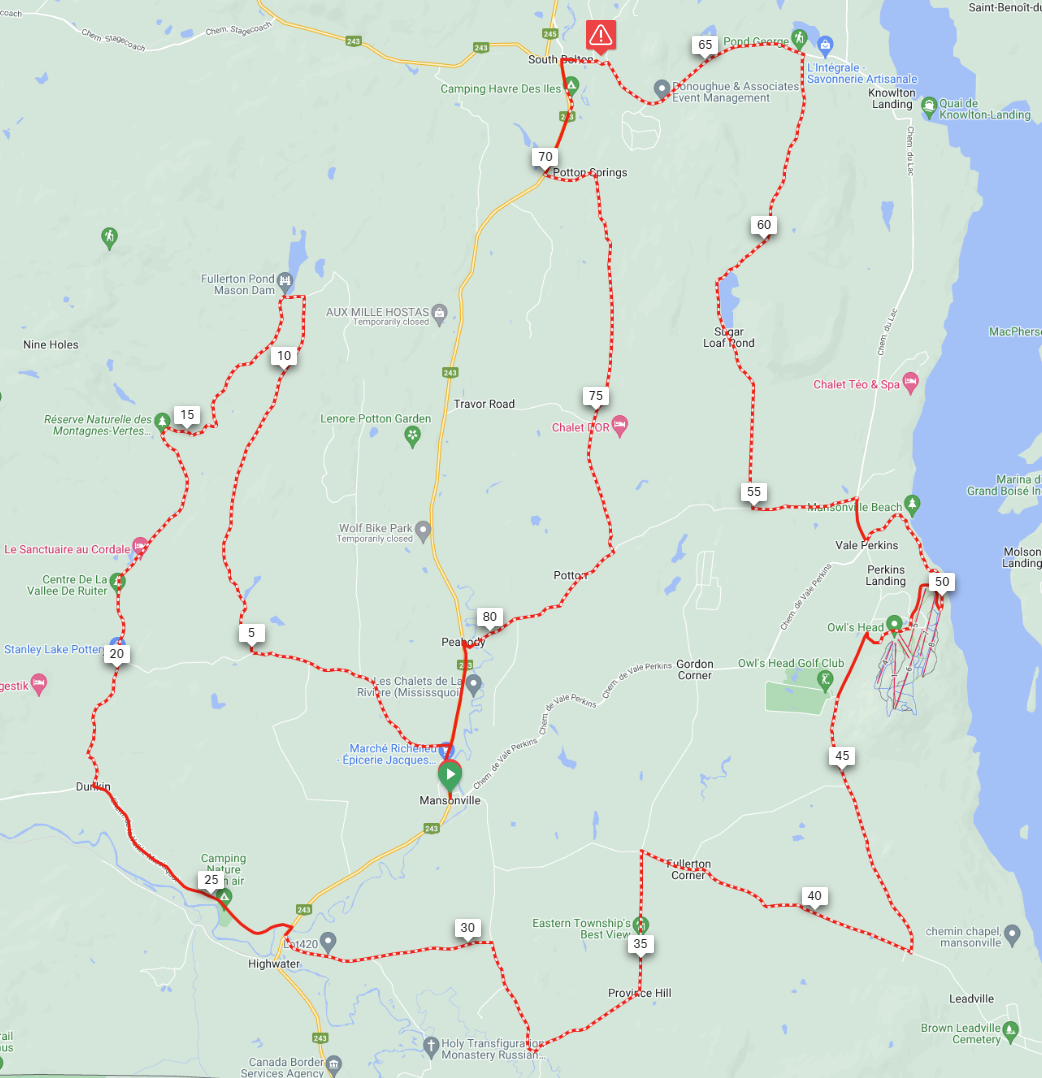Gravier : Potton Loop