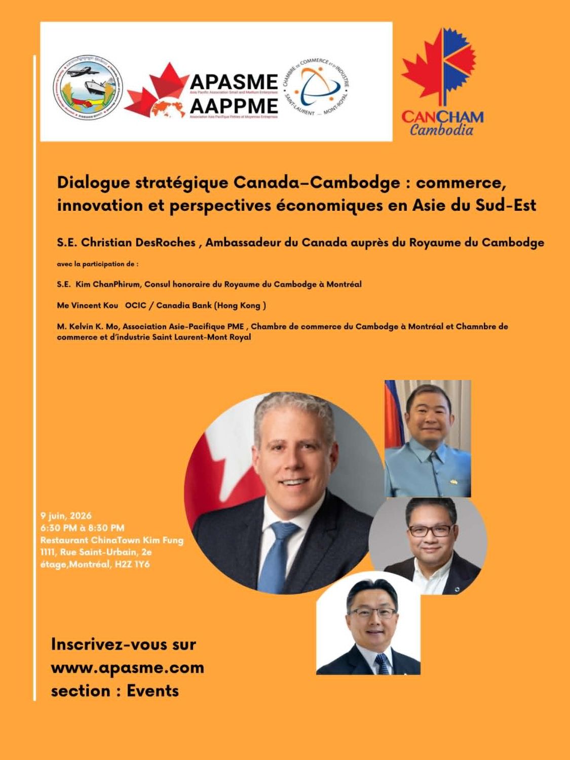 Dialogue stratégique Canada–Cambodge : commerce, innovation et perspectives économiques en Asie du Sud-Est
