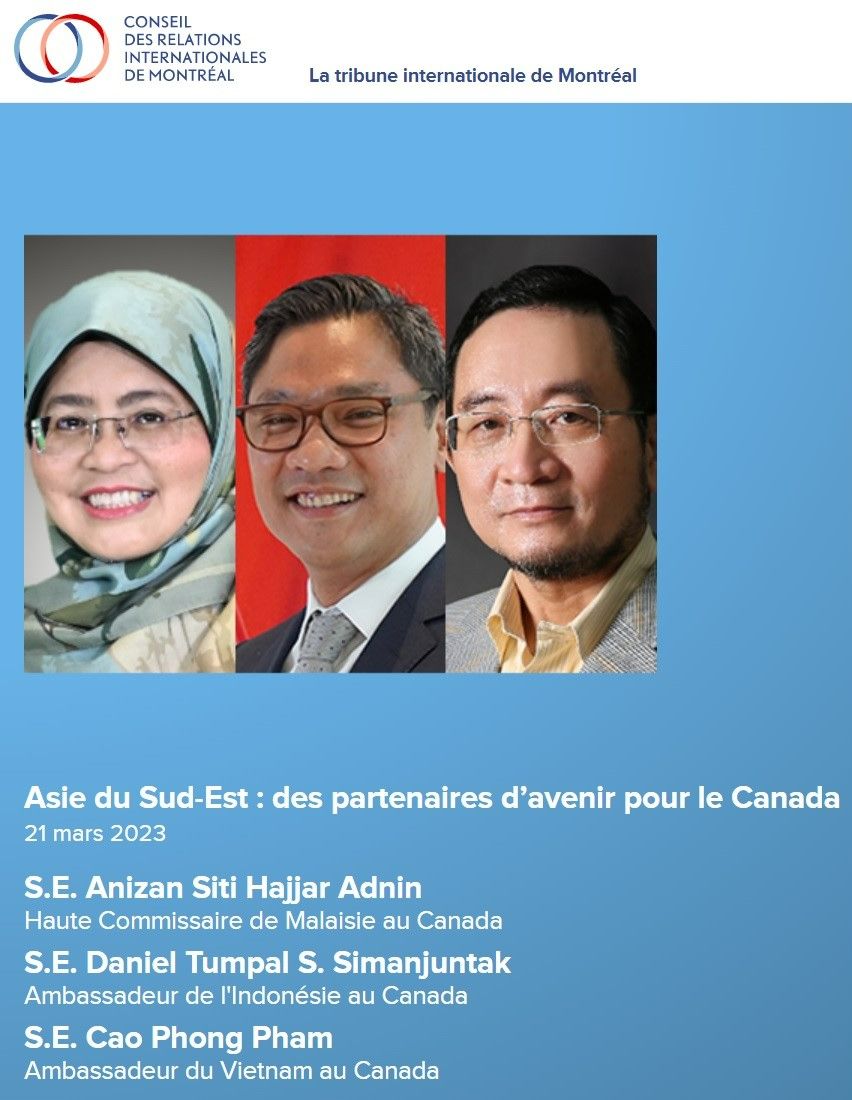 Asie du Sud-Est : des partenaires d’avenir pour le Canada