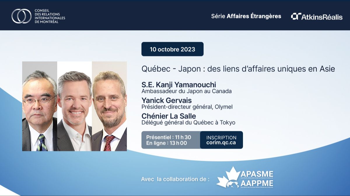 Québec - Japon : des liens d’affaires uniques en Asie