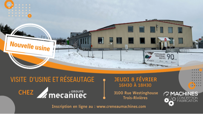 Visite d'usine et réseautage chez Mécanitec