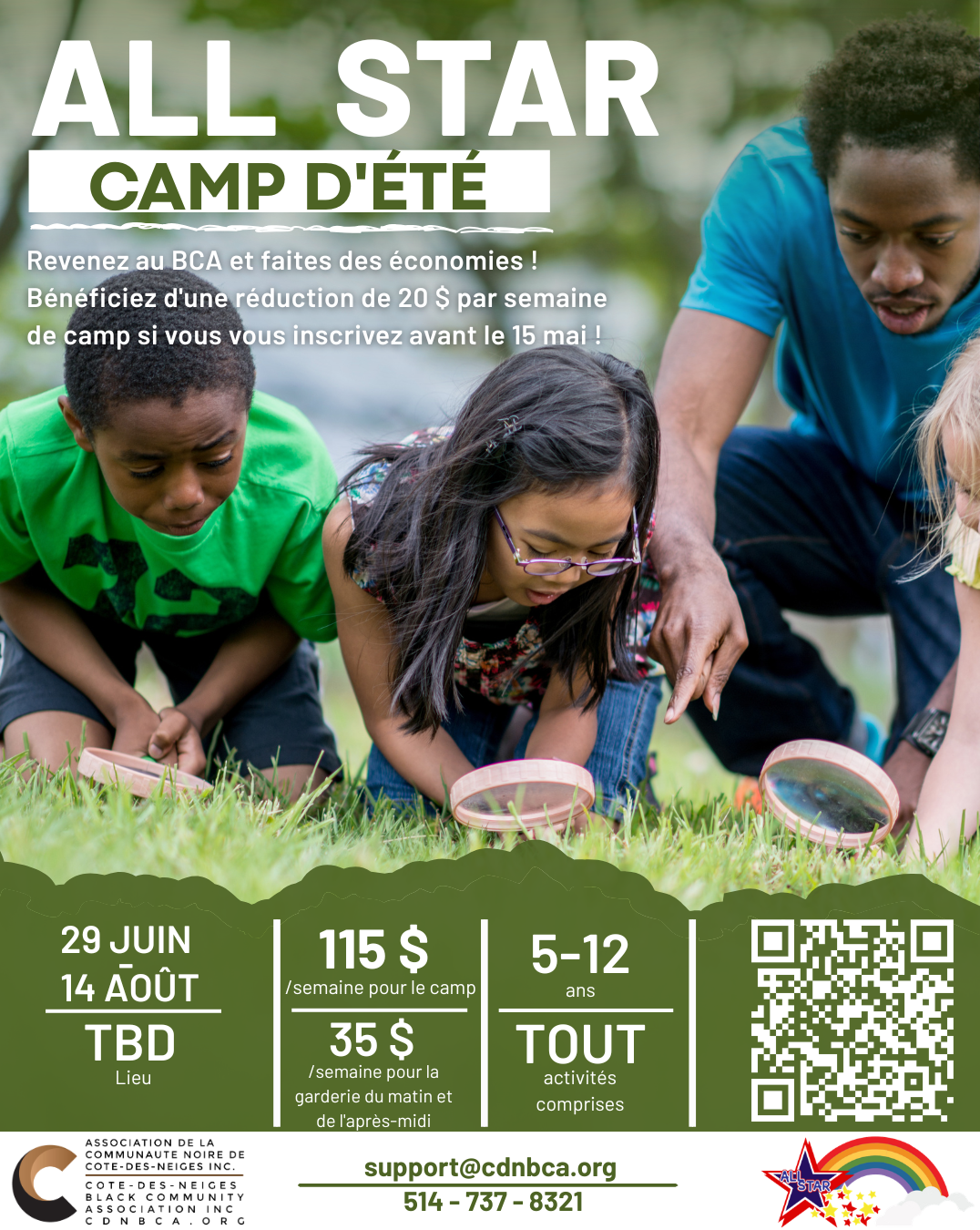 Camp d'été ALL STAR