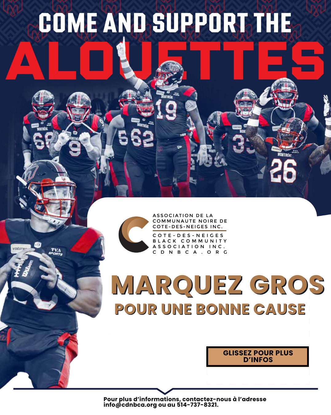 Match de football des Alouettes de Montréal