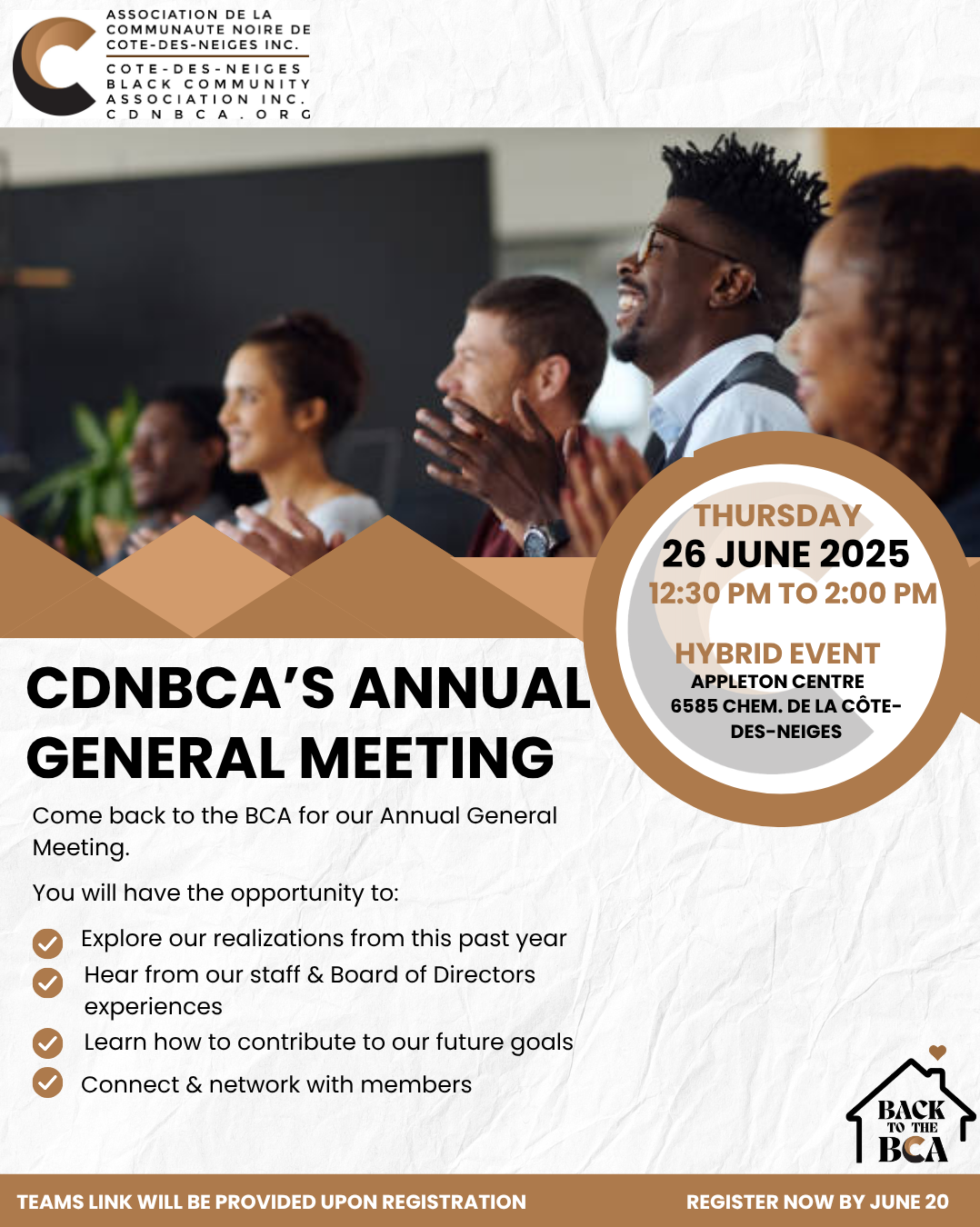 CDNBCA’s Annual General Meeting