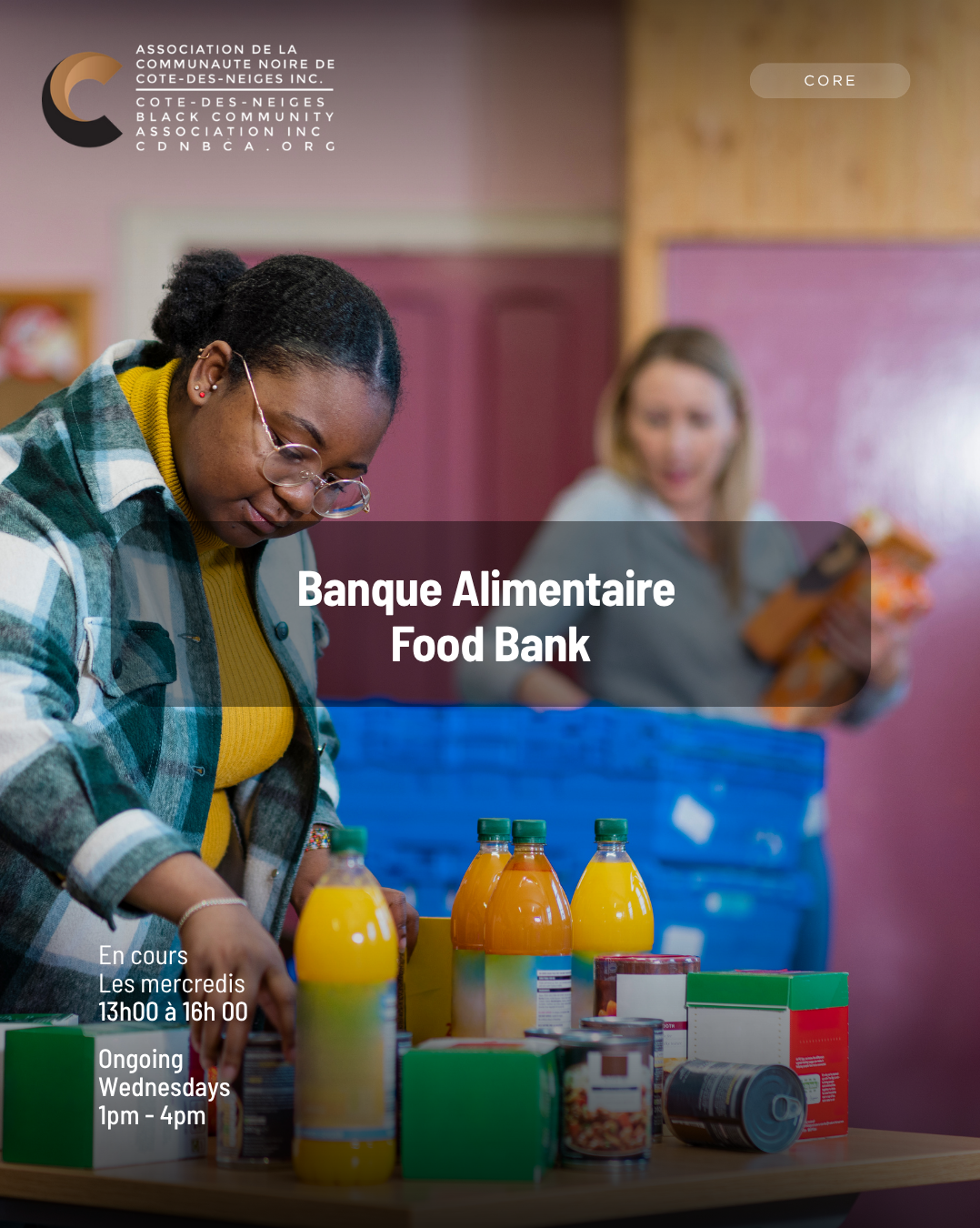 Uptown Pantry (FoodBank) - Octobre