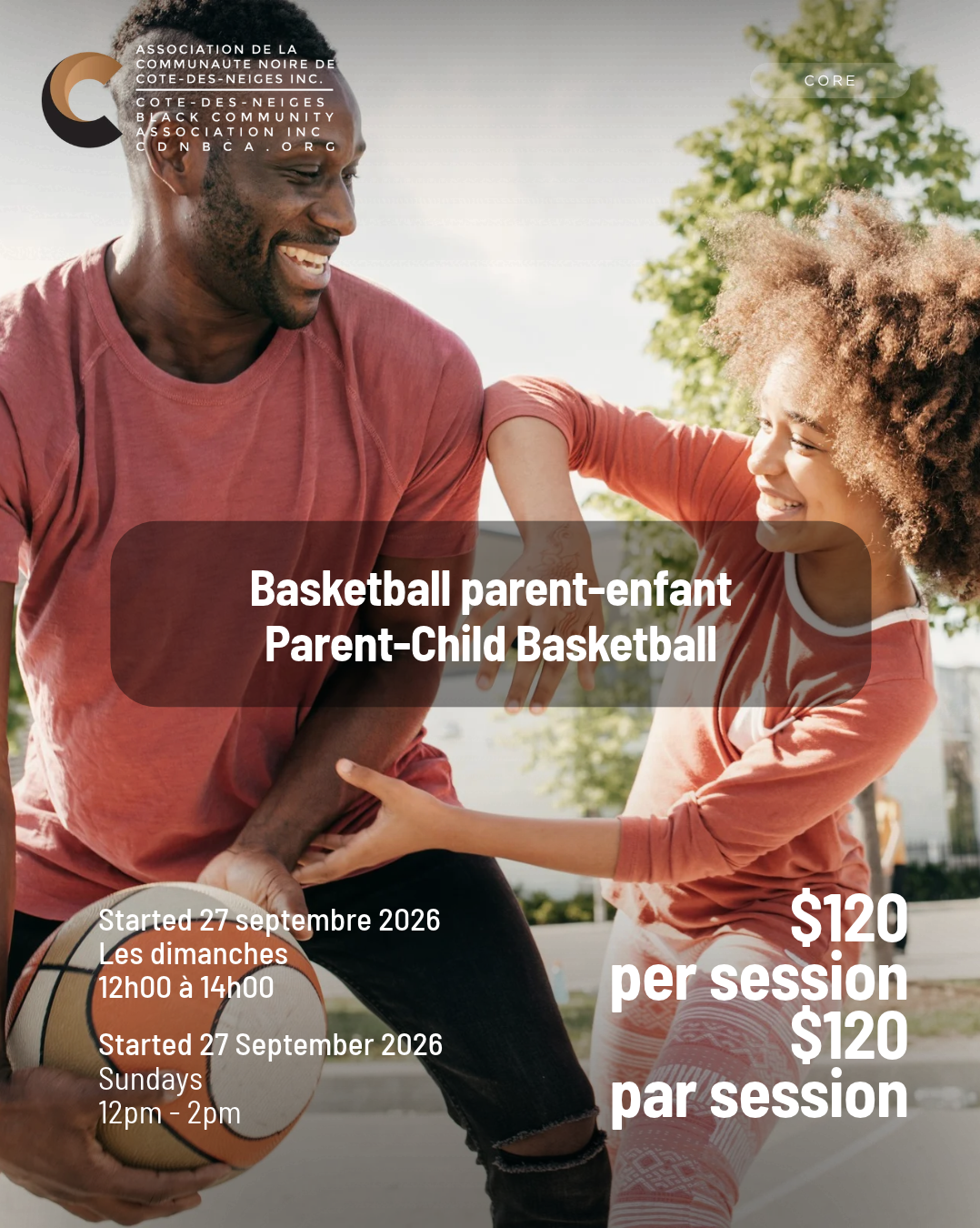 Parent and Child Basketball