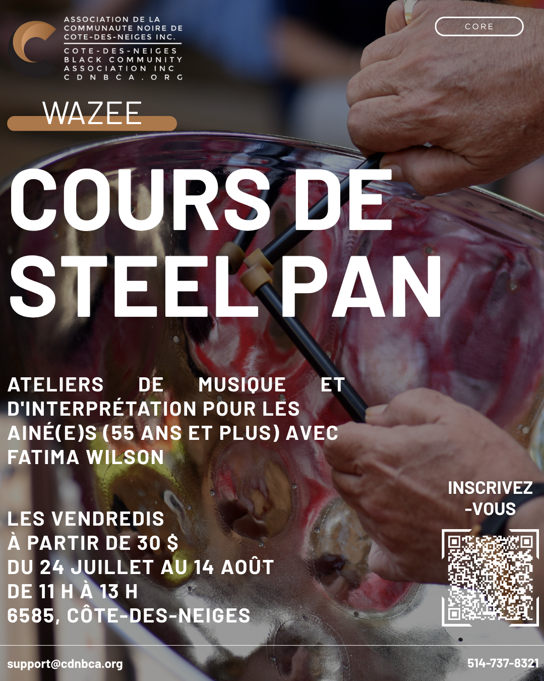 Steel Pan Workshop – Rhythm & Connection for Seniors