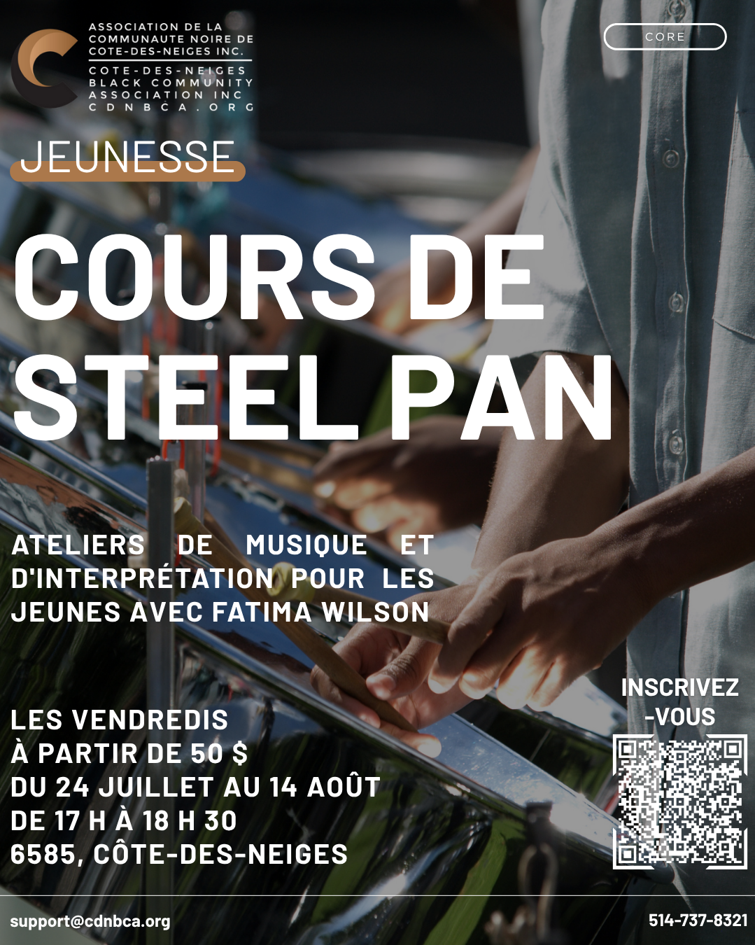 Steel Pan Workshop – Rhythm & Connection for Youth
