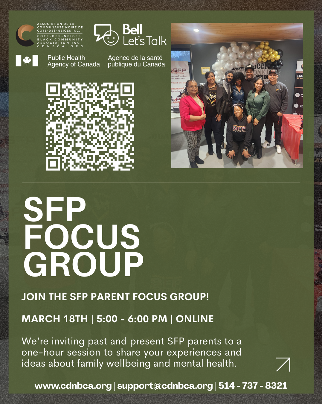 SFP Focus Group Registration