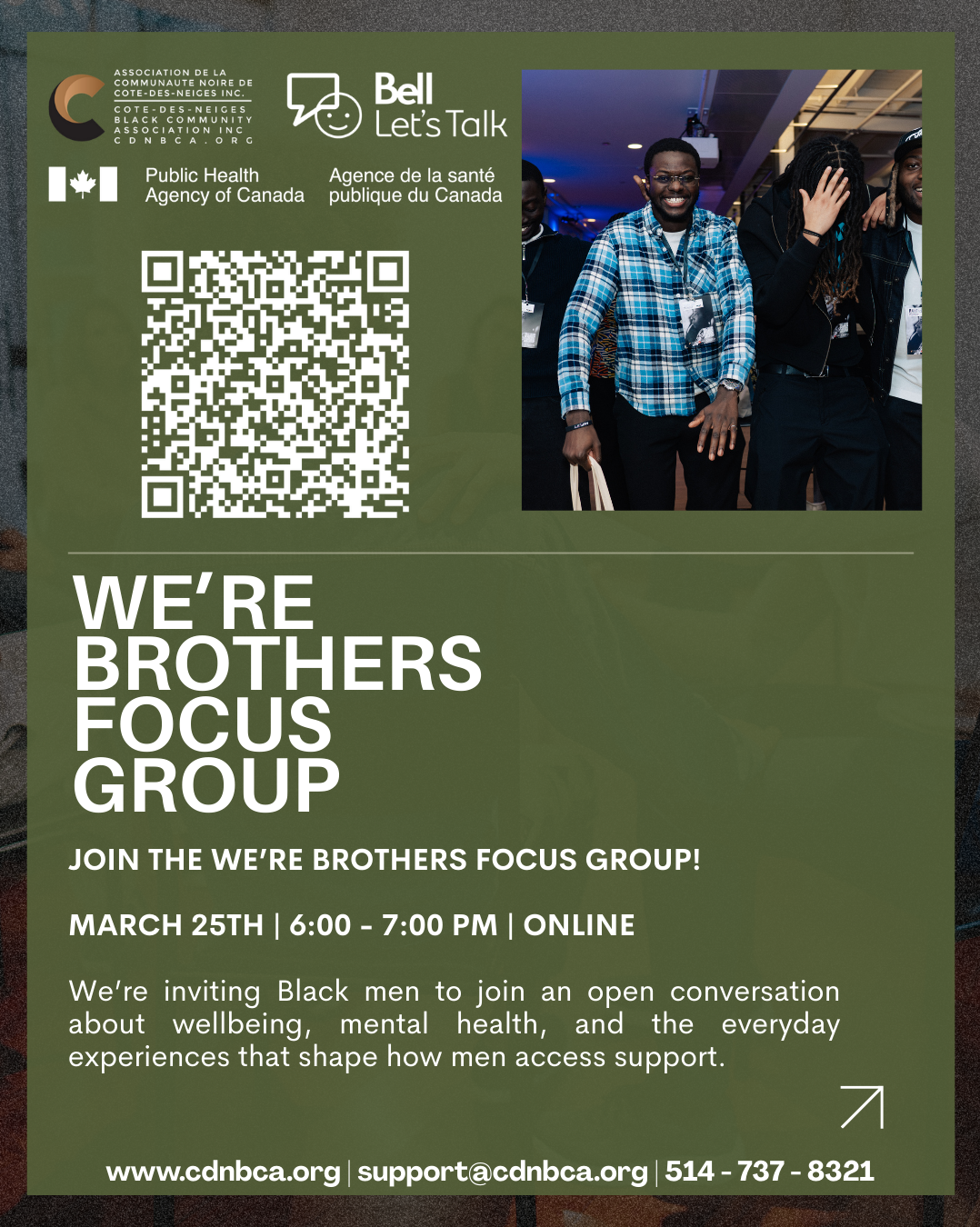 We're Brothers Focus Group