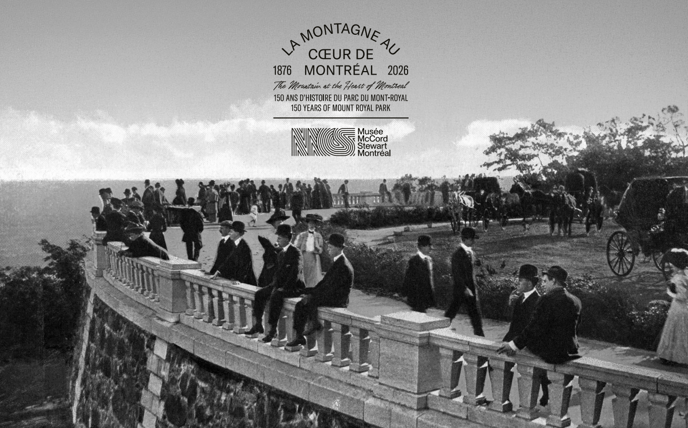 Outdoor Exhibition : The Mountain at the Heart of Montreal. 150 years of history of Mount Royal Park