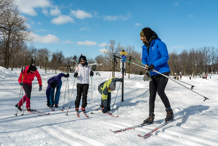 Cours de ski de fond pour adultes