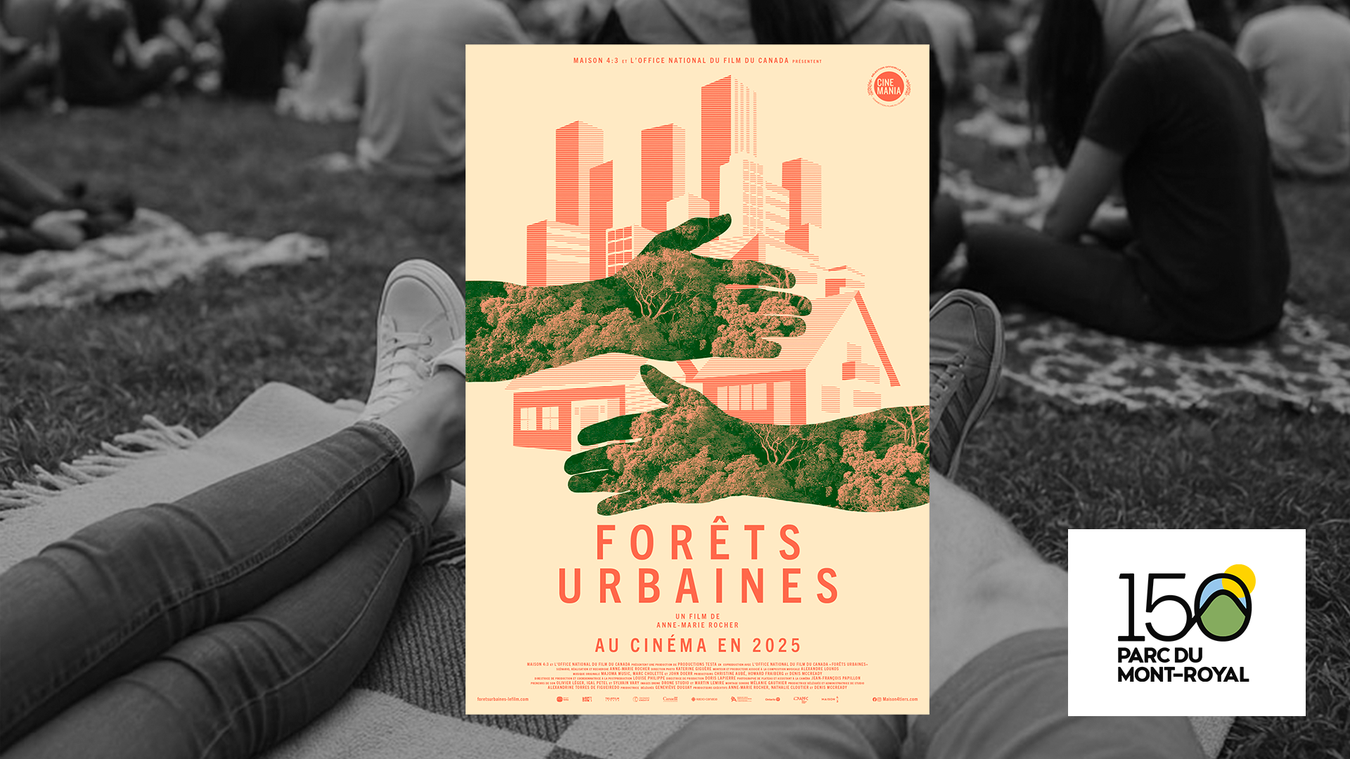 Cinéma en plein air: Forêts urbaines de Anne-Marie Rocher
