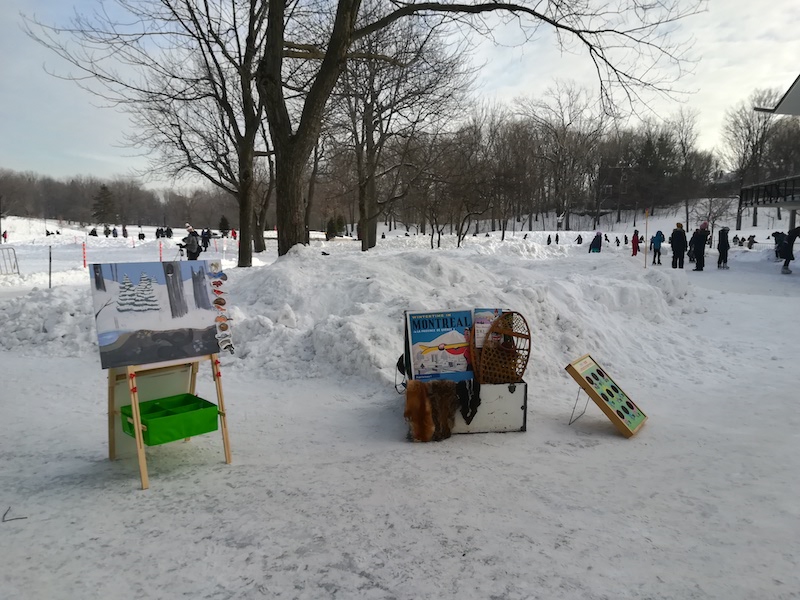 Winter Kiosk