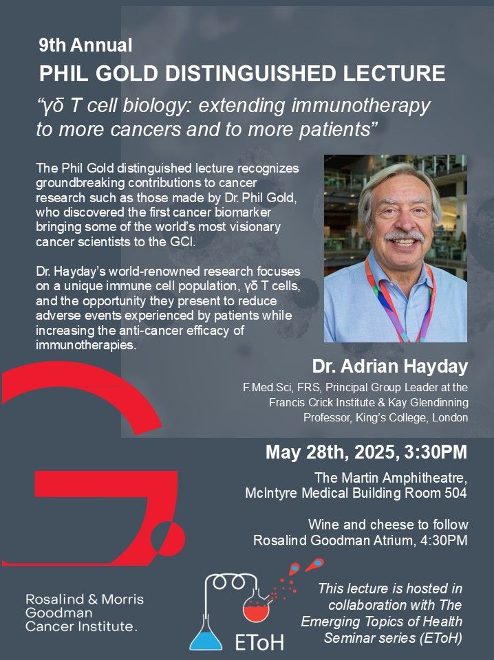 2025 Phil Gold Distinguished Lecture