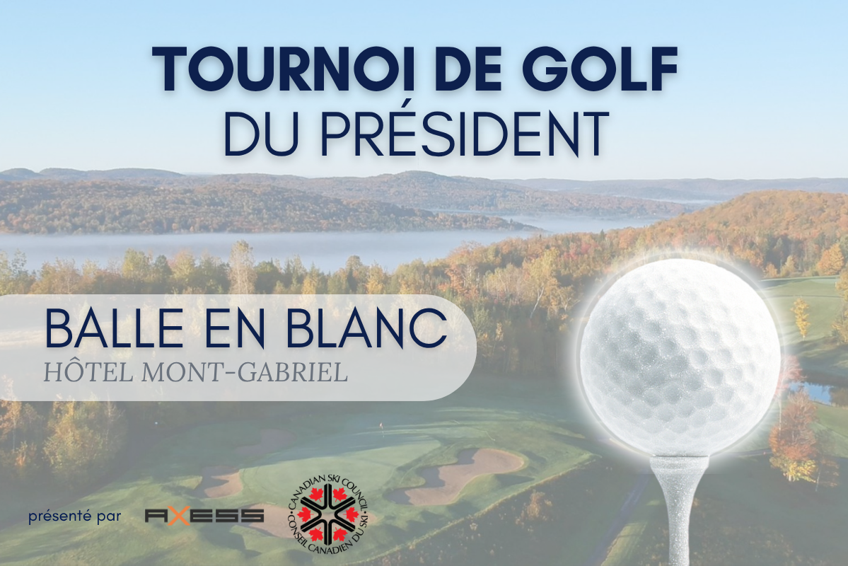 Tournoi de golf du Président et AGA 2025