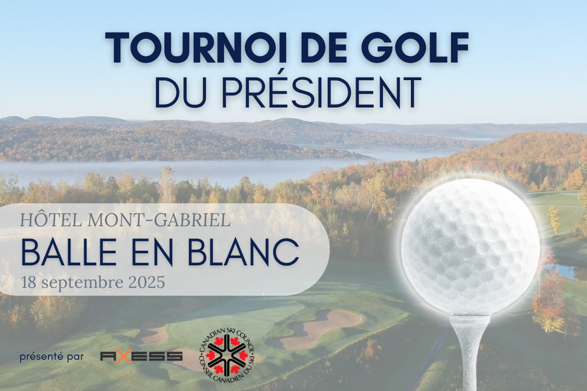 Tournoi de golf du Président et AGA 2025