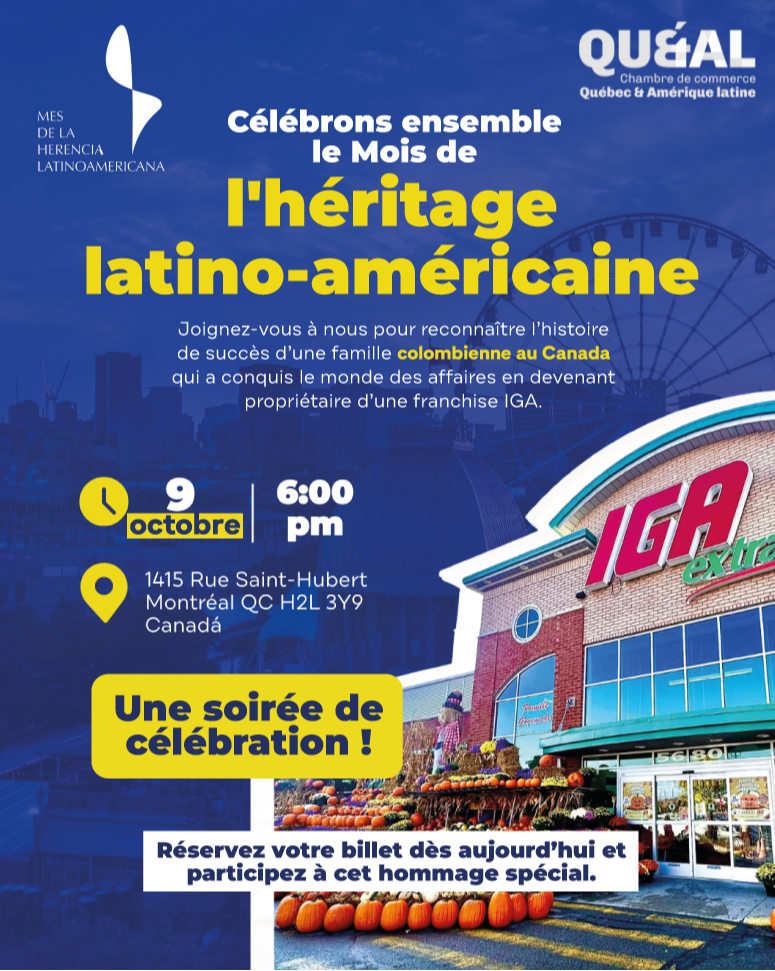 Soirée de célébration - Mois de l'heritage latino-américaine