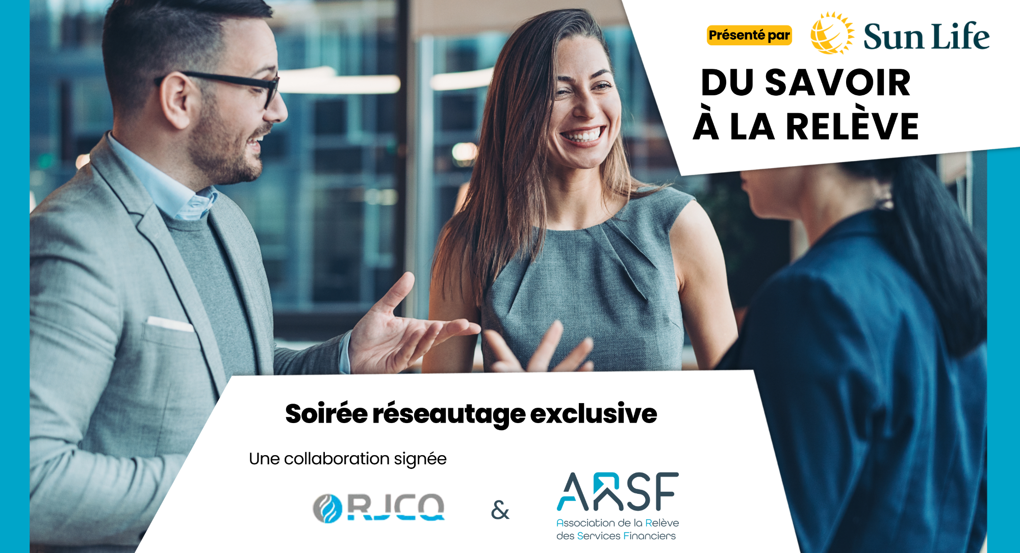 Soirée réseautage exclusive - Du savoir à la relève
