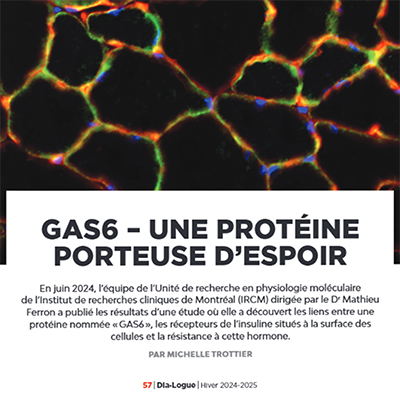 GAS6 - Une protéine porteuse d'espoir