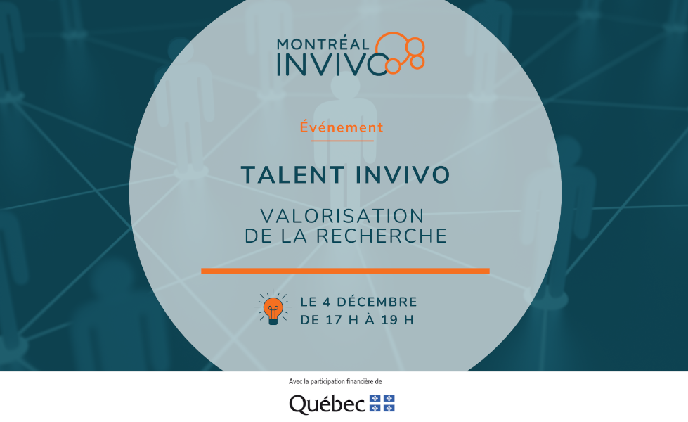 Talent InVivo : Valorisation de la recherche