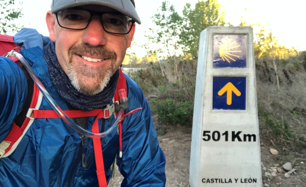 Marc Prénovost on the road to Compostela: a pilgrimage full of meaning
