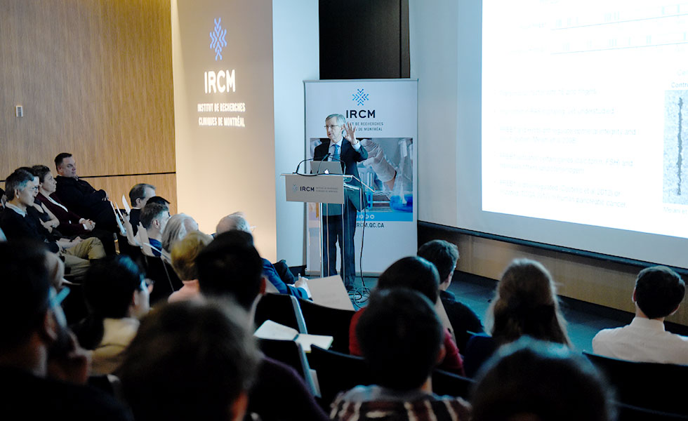Les conférences scientifiques de l’IRCM sont de retour
