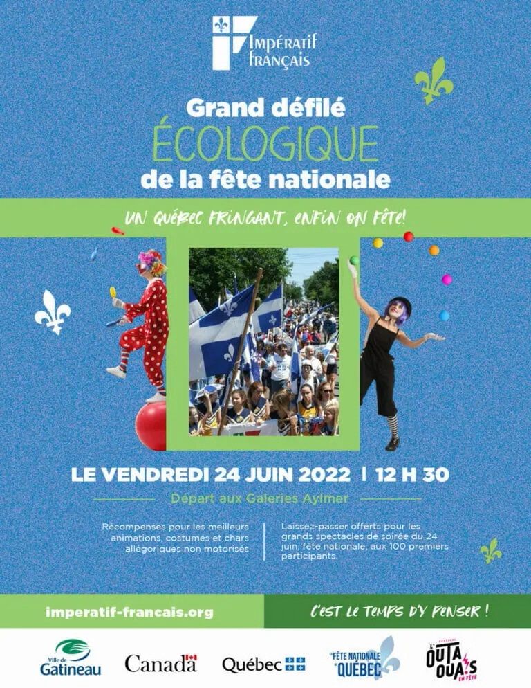 Grand défilé écologique de la fête nationale - Gatineau