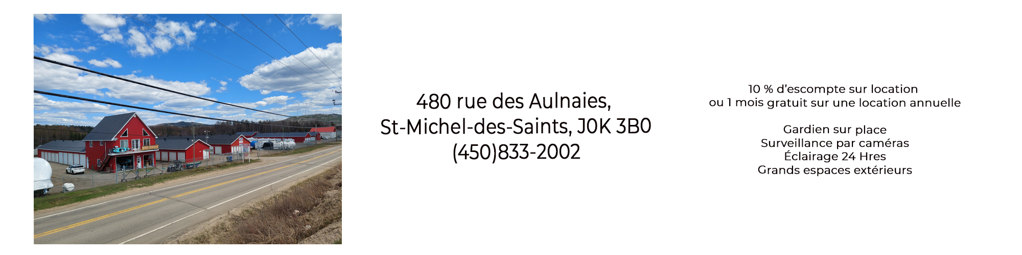 Entrepôts St-Michel-des-Saints