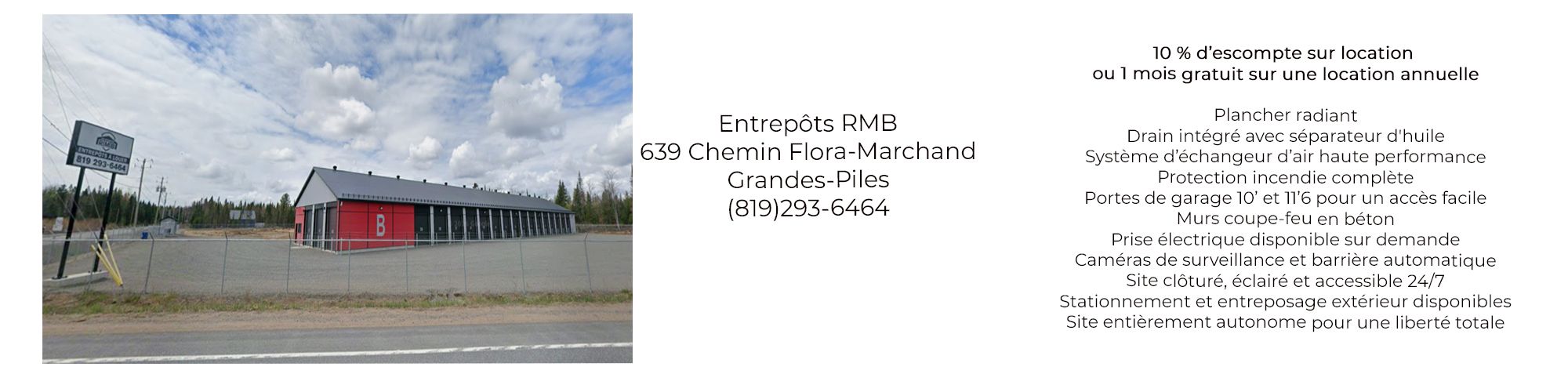 Entrepôts RMB Grandes-Piles