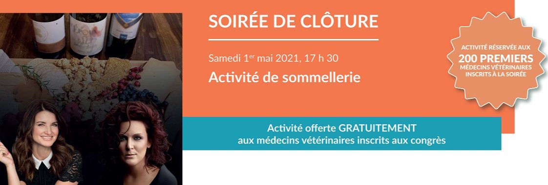 Soirée de clôture - Activité de sommellerie