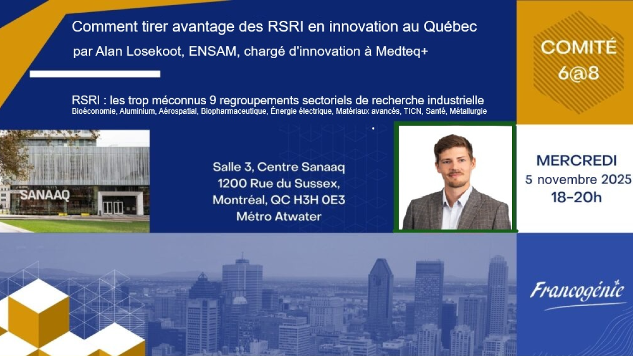 6 à 8 Francogénie: 5 novembre 2025