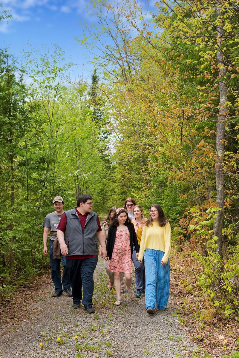 ISMAgination-Foundation-Center-participants-forest-walking