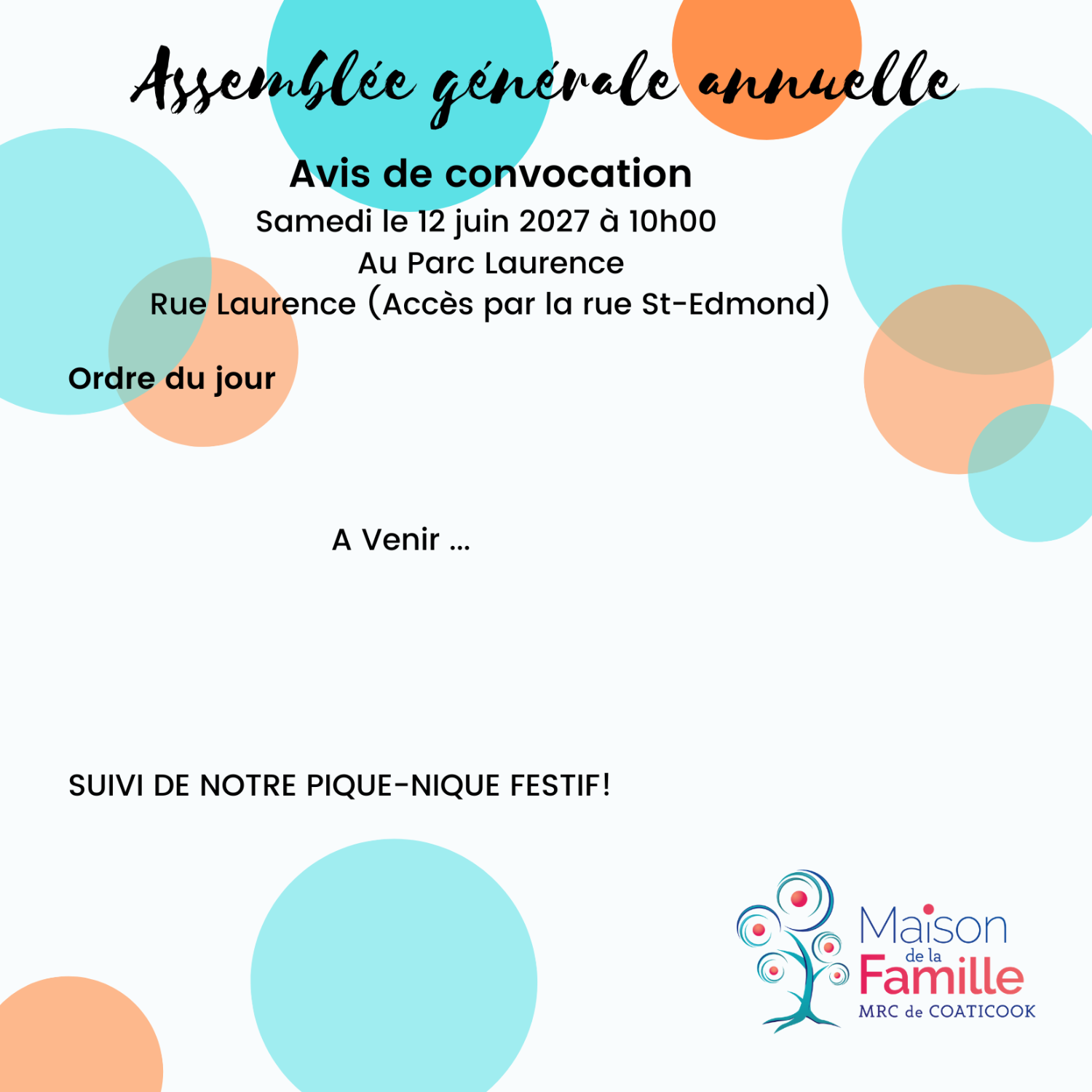 Assemblée générale annuelle
