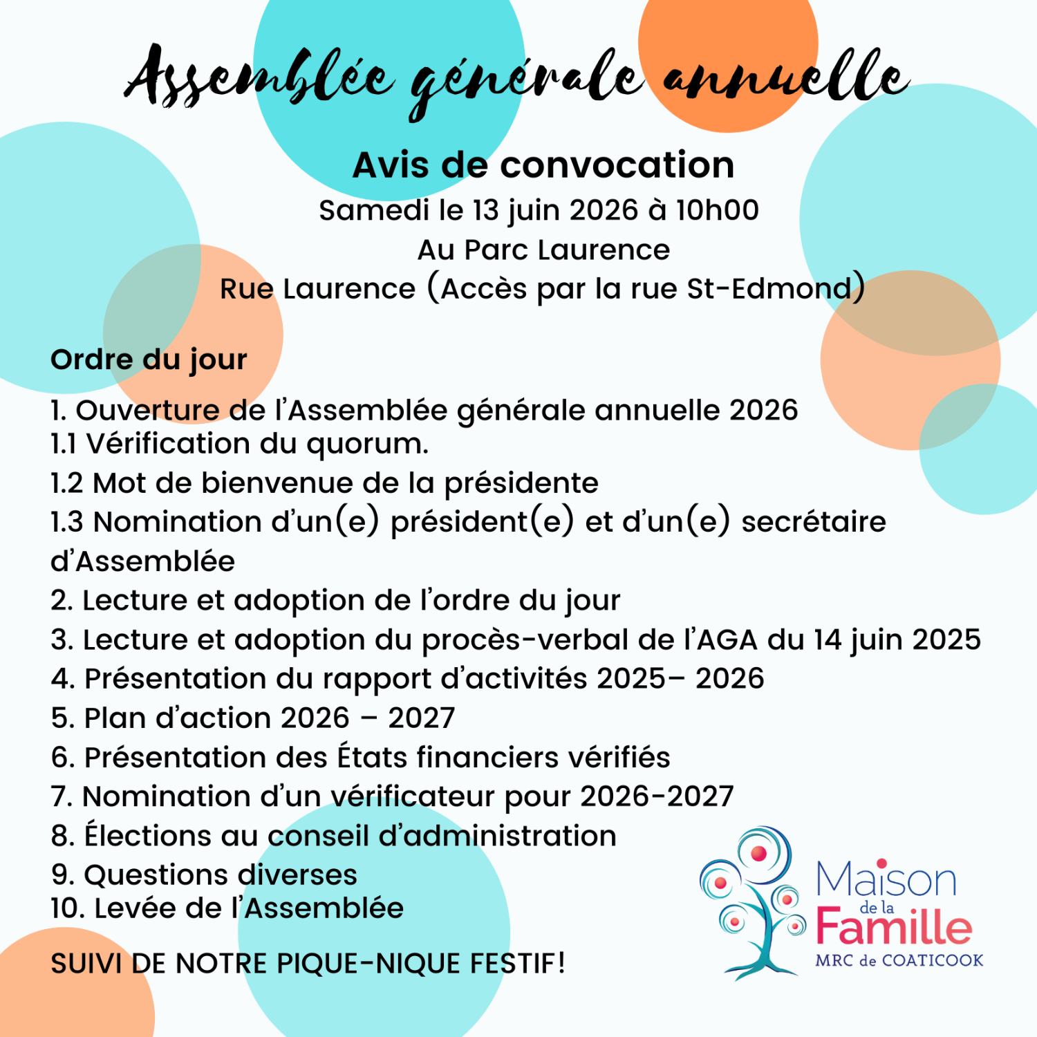 Assemblée générale annuelle