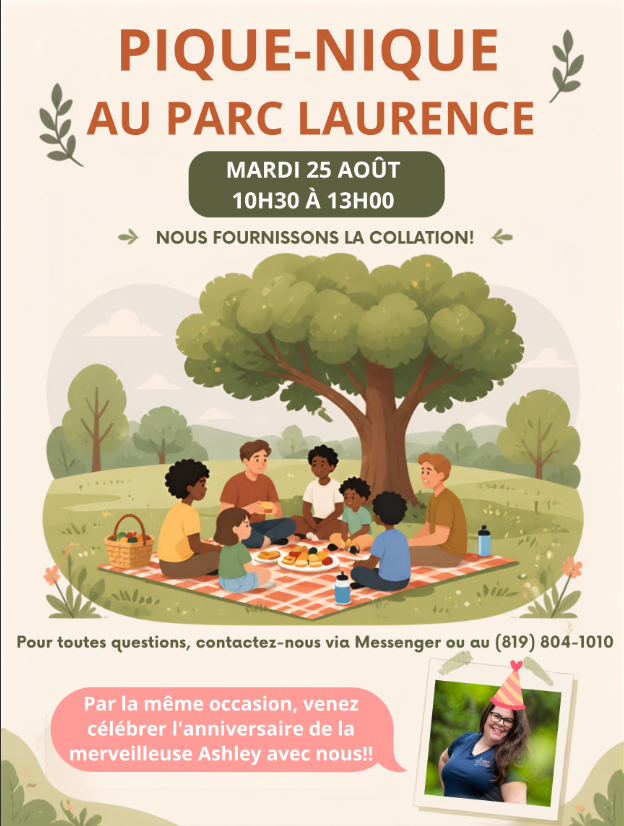Pique-Nique au parc Laurence