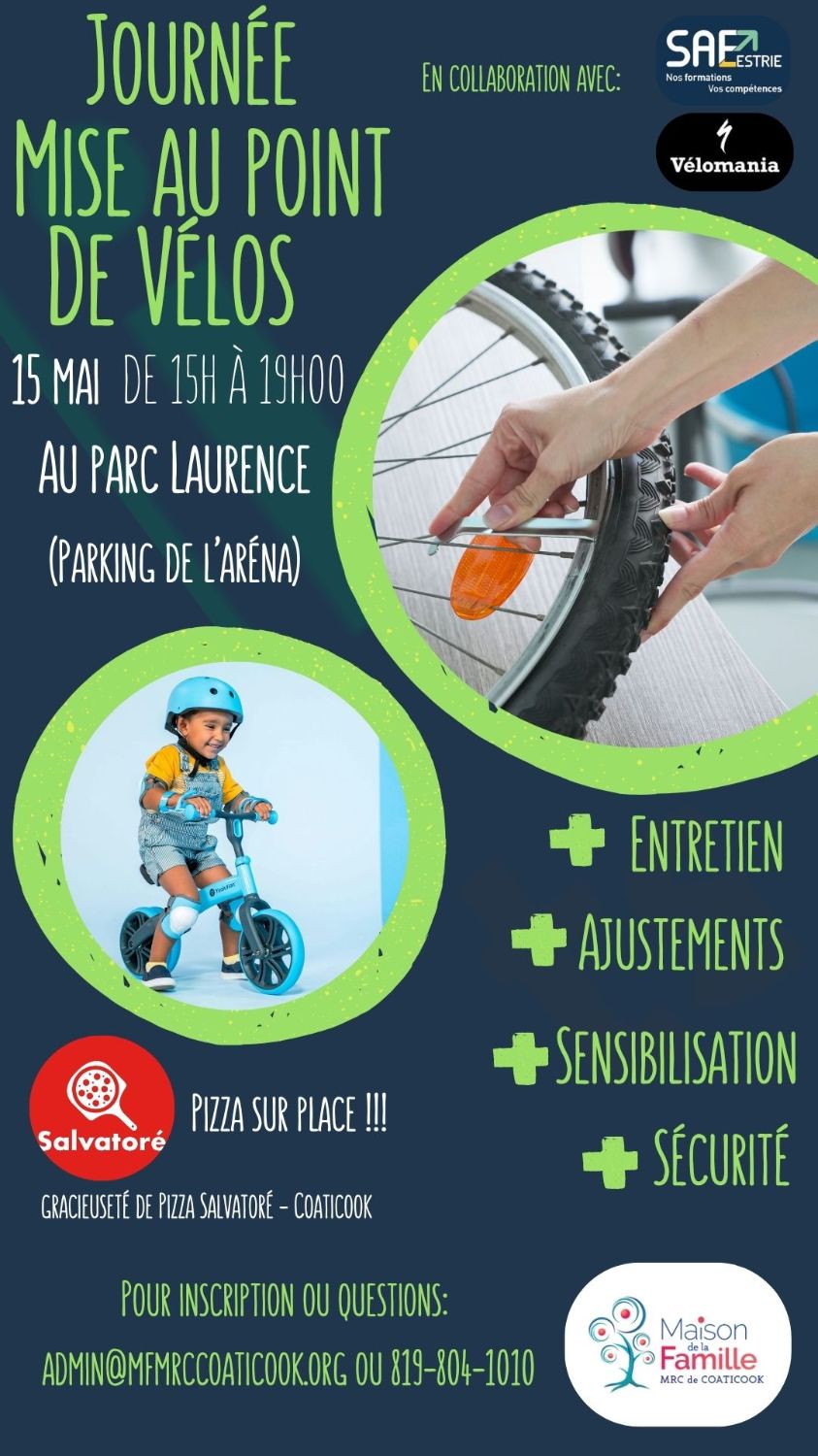 Journée mise au point de vélos