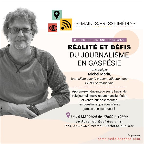 Réalités et défis du journalisme en Gaspésie