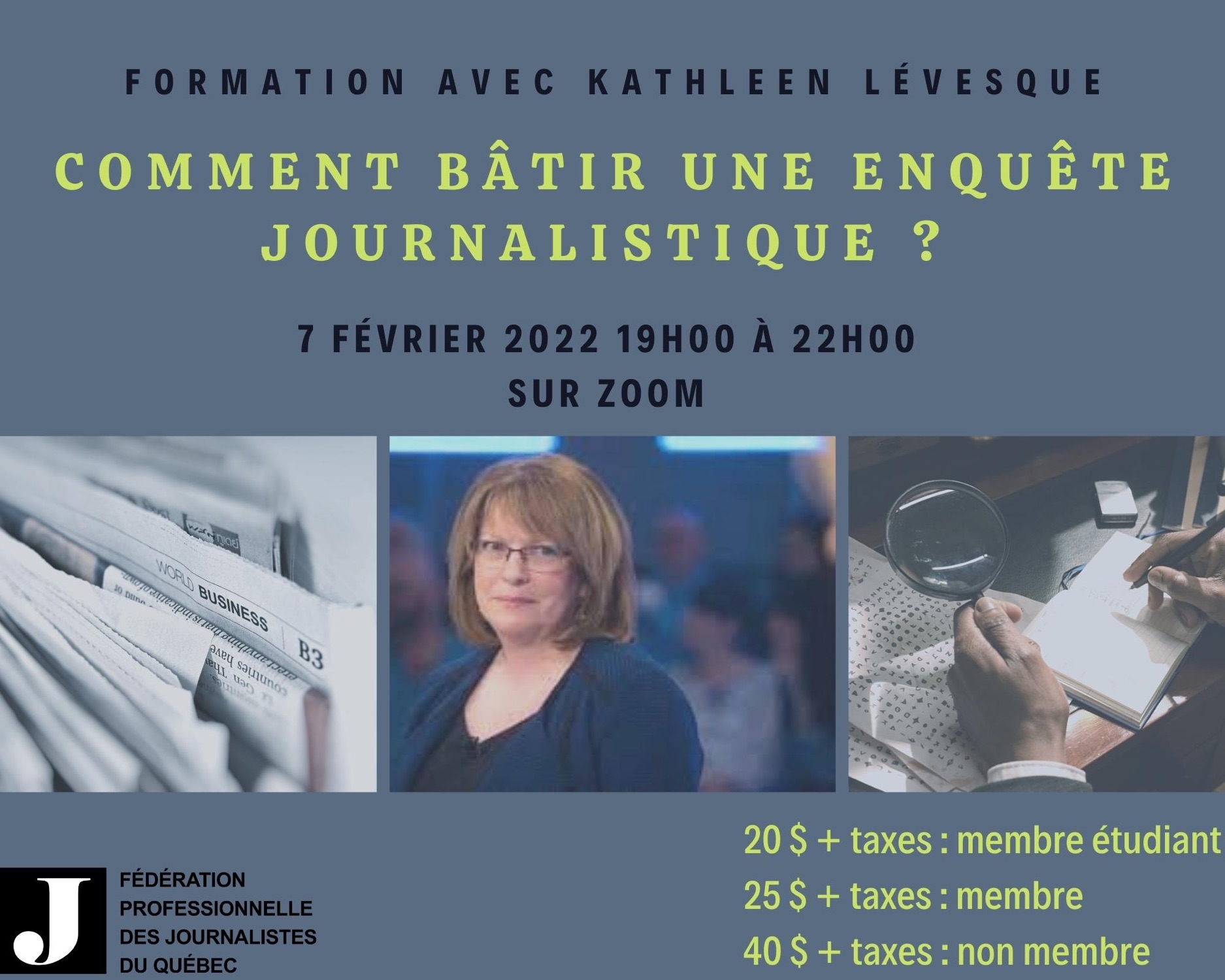 Comment bâtir une enquête journalistique