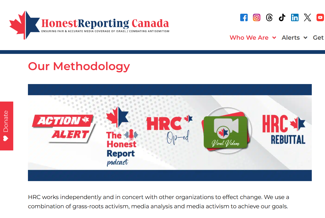 La FPJQ demande à Honest Reporting Canada de mettre fin à ses tactiques ...