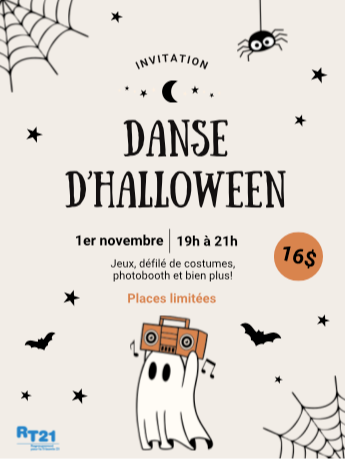 Danse d'Halloween (14 ans et plus)