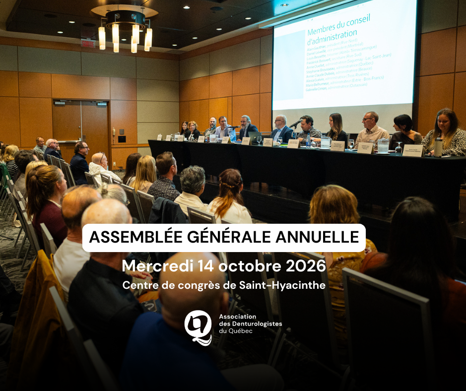 Assemblée générale annuelle de l'ADQ