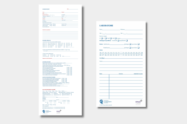 Dossiers patients – Fiches laboratoires