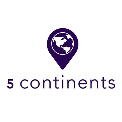 Logo agence 5 continents