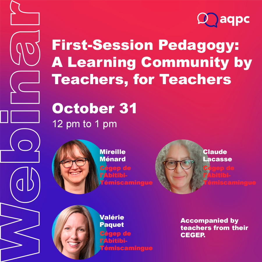 First-Session Pedagogy: A Learning Community by Teachers, for Teachers